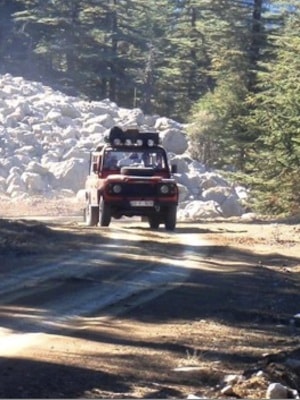 gay Land-Rover-Tour im Taurusgebirge - hoch oben im Gebirge unterwegs - uralte Zedern-Wälder