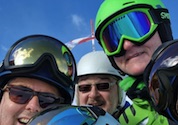 gay ski-Gastein - Unsere Gruppe beim Skifahren