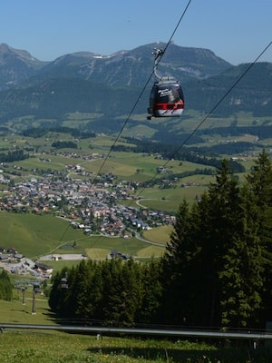 gay Bergwandern Abtenau, Tennengebirge - die Seilbahn