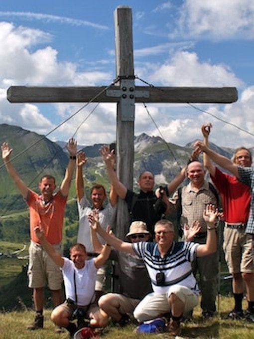 Unsere Wandergruppe im Pinzgau