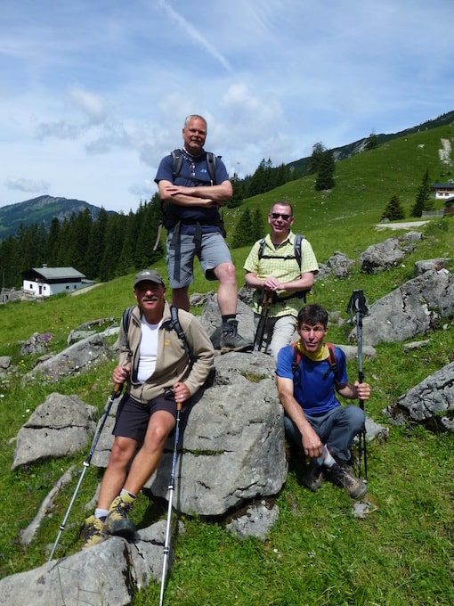 gay Wandern im Salzburger Land - unsere supernetten Wanderer
